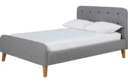 Hygena Ashby Double Bed Frame - Grey.